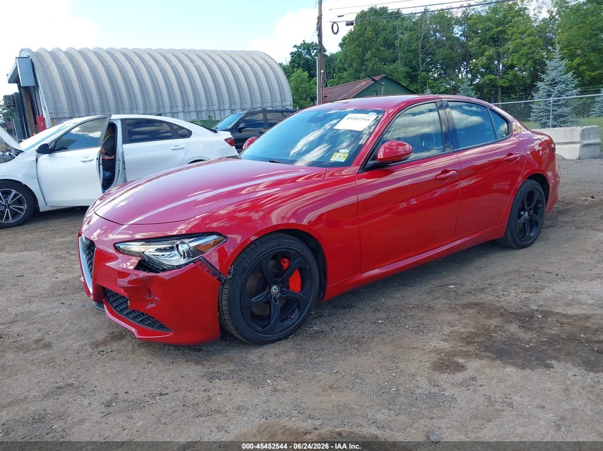 2017 Alfa romeo Giulia VIN ZARFAEDN2H7539769 IAAI salvage auction — LEFT FRONT, Salvage (Idaho), sold $7,000 on 2026-07-16 (photo 2)