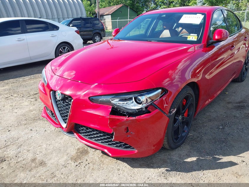 2017 Alfa romeo Giulia VIN ZARFAEDN2H7539769 IAAI salvage auction — LEFT FRONT, Salvage (Idaho), sold $7,000 on 2026-07-16 (photo 6)
