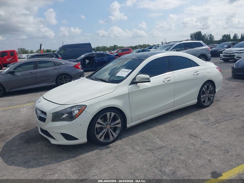 2015 Mercedes-benz Cla-klasse VIN WDDSJ4EB6FN217898 IAAI salvage auction — UNDERCARRIAGE, Salvage Title, sold $1,850 on 2026-09-04 (photo 2)