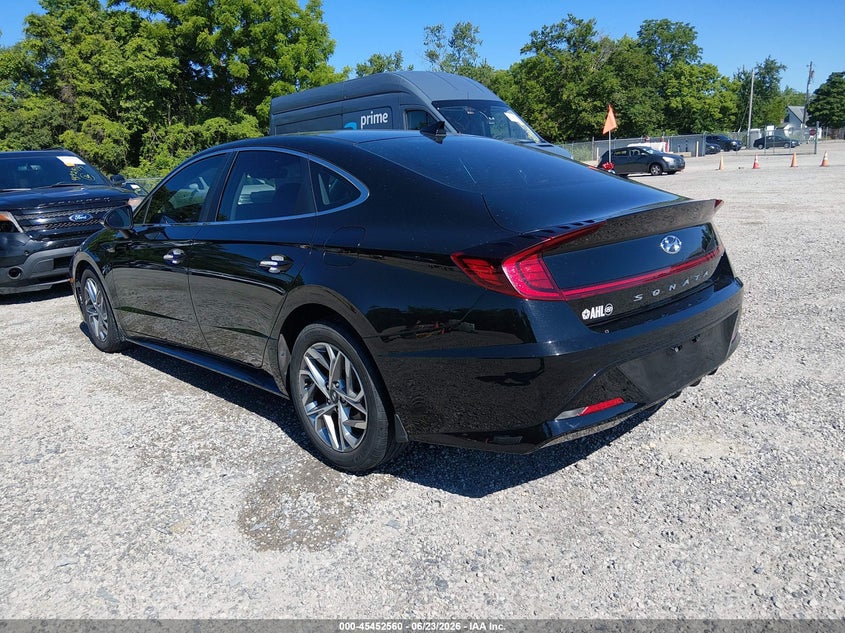 2020 Hyundai Sonata VIN 5NPEL4JA2LH052250 IAAI salvage auction — RIGHT SIDE, Salvage Title, sold $4,575 on 2026-07-28 (photo 3)