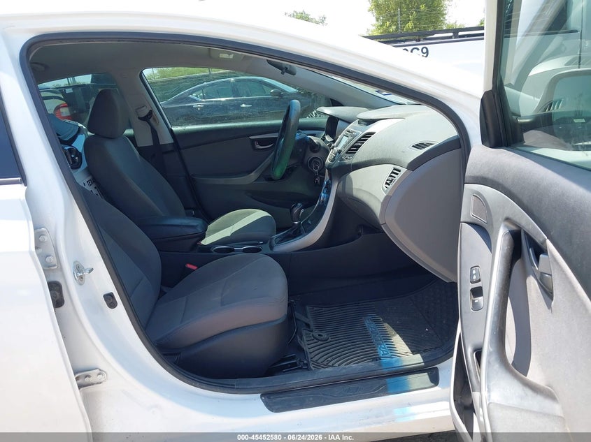 2016 Hyundai Elantra VIN 5NPDH4AE0GH683729 IAAI salvage auction — FRONT END, Original (Texas), sold $2,550 on 2026-08-03 (photo 5)
