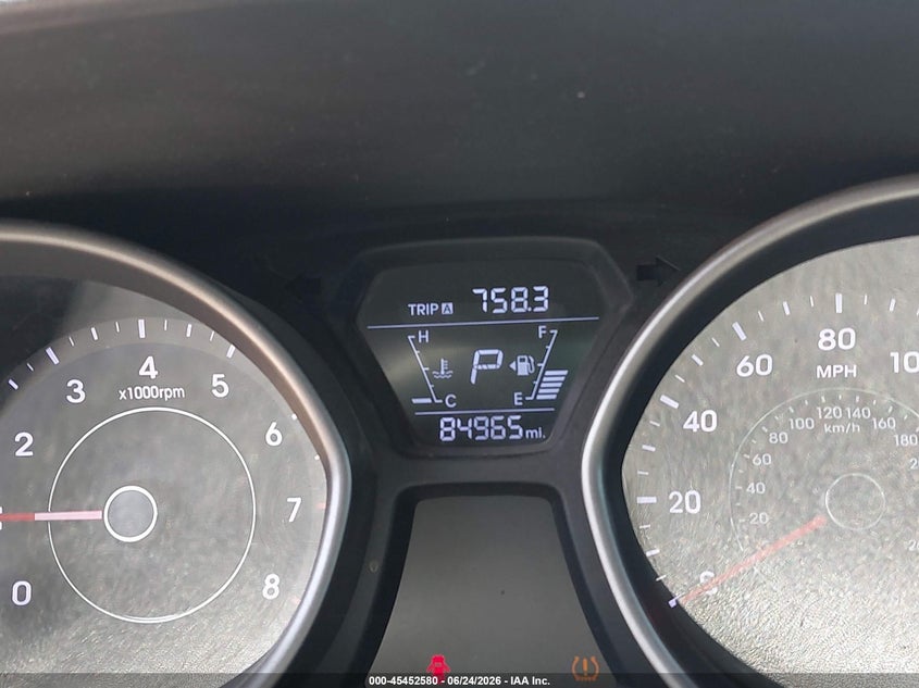 2016 Hyundai Elantra VIN 5NPDH4AE0GH683729 IAAI salvage auction — FRONT END, Original (Texas), sold $2,550 on 2026-08-03 (photo 7)