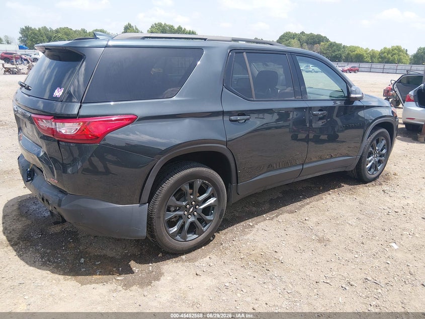 2021 Chevrolet Traverse VIN 1GNERJKW3MJ128744 IAAI salvage auction — FRONT & REAR, Salvage (Arkansas), sold $7,775 on 2026-07-29 (photo 4)