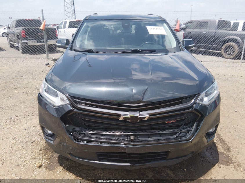2021 Chevrolet Traverse VIN 1GNERJKW3MJ128744 IAAI salvage auction — FRONT & REAR, Salvage (Arkansas), sold $7,775 on 2026-07-29 (photo 6)