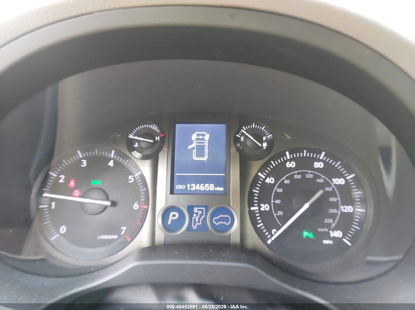 2016 Lexus Gx VIN JTJBM7FX4G5143750 IAAI salvage auction — HAIL, Salvage (Ohio), sold $14,000 on 2026-07-07 (photo 7)