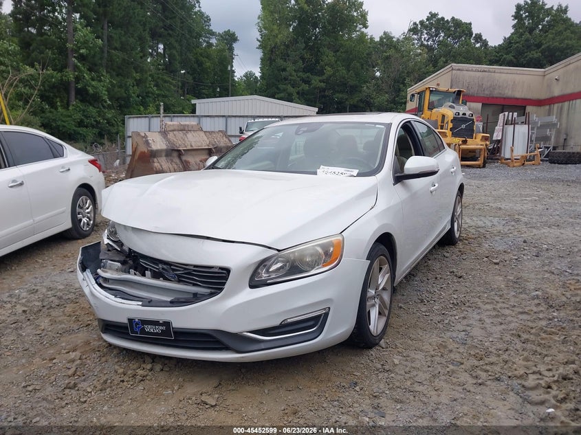 2014 Volvo S60 VIN YV1612FS5E2274814 IAAI salvage auction — FRONT END, Salvage Title, sold $700 on 2026-08-04 (photo 2)