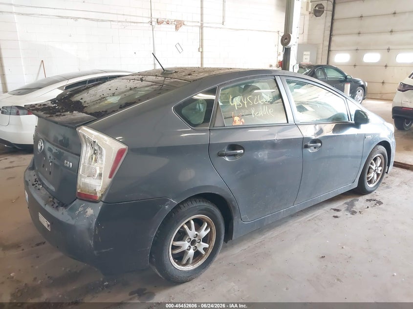 2011 Toyota Prius VIN JTDKN3DU7B5352829 IAAI salvage auction — NORMAL WEAR, Clear (Florida), sold $450 on 2026-07-22 (photo 4)