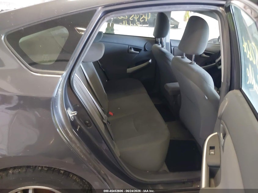 2011 Toyota Prius VIN JTDKN3DU7B5352829 IAAI salvage auction — NORMAL WEAR, Clear (Florida), sold $450 on 2026-07-22 (photo 8)