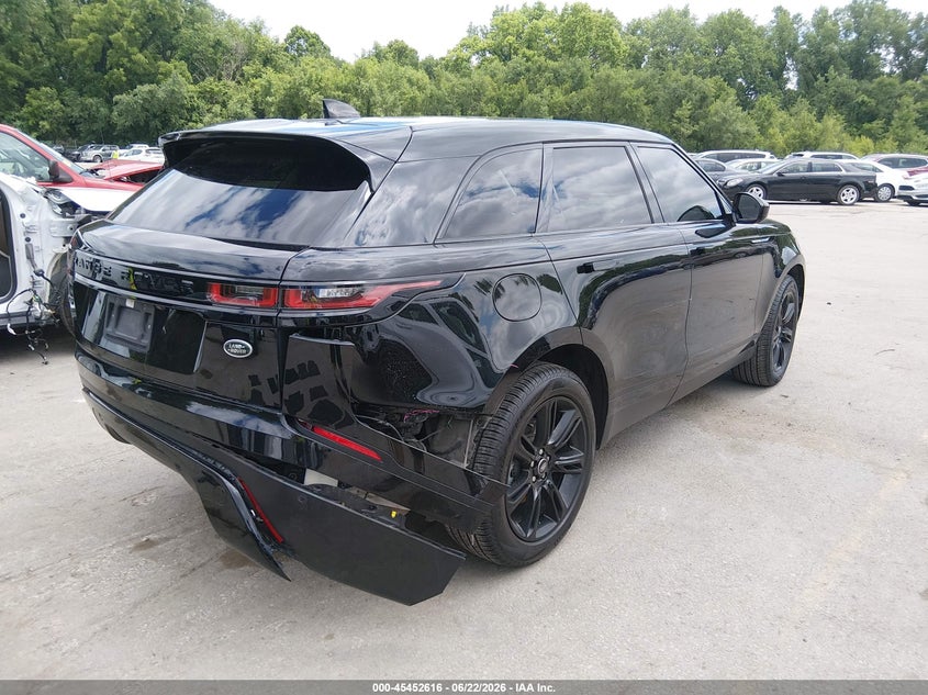 2022 Land rover Range rover velar VIN SALYJ2EX8NA330075 IAAI salvage auction — REAR END, Salvage (Kansas), sold $17,600 on 2026-08-23 (photo 4)