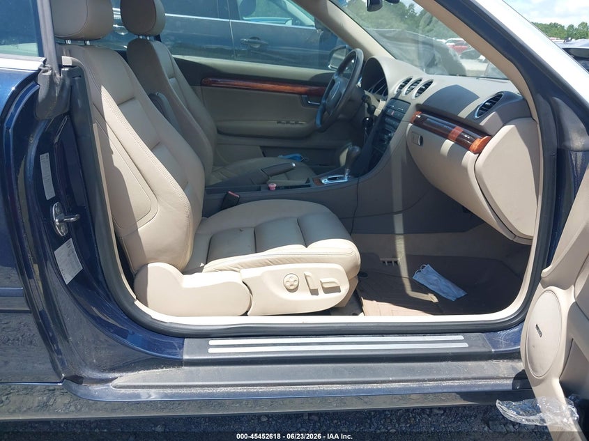 2003 Audi A4 VIN WAUAT48HX3K010909 IAAI salvage auction — NORMAL WEAR, Clear (Georgia), sold $400 on 2026-07-28 (photo 5)