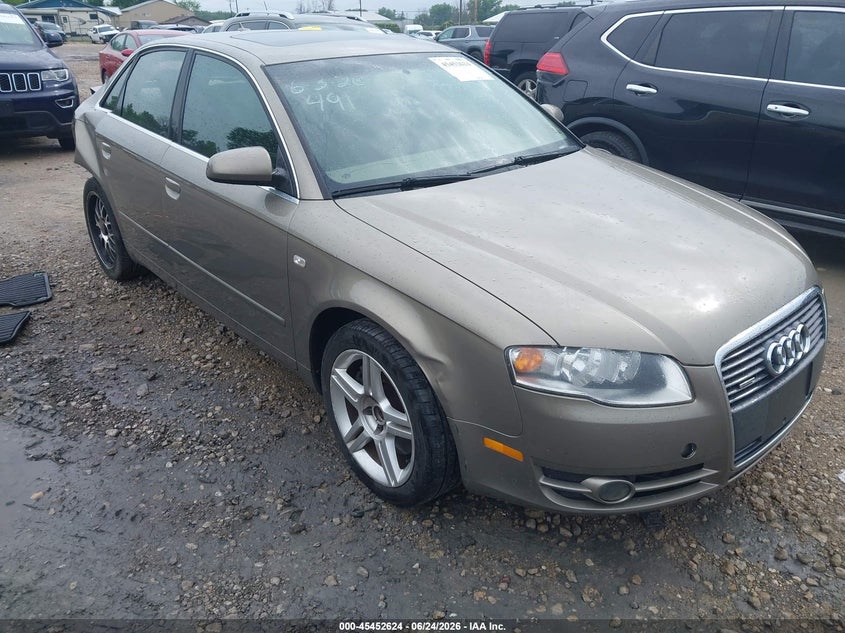 2007 Audi A4 VIN WAUDF78E17A118505 IAAI salvage auction — REAR END, Junk Bill Of Sale Mv2459 (Wisconsin), sold $25 on 2026-07-23 (photo 1)