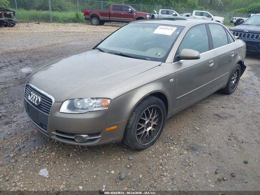 2007 Audi A4 VIN WAUDF78E17A118505 IAAI salvage auction — REAR END, Junk Bill Of Sale Mv2459 (Wisconsin), sold $25 on 2026-07-23 (photo 2)