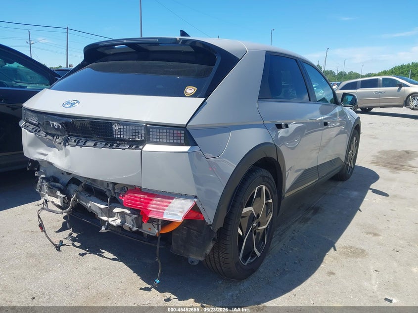 2023 Hyundai Ioniq 5 VIN KM8KN4AE0PU153679 IAAI salvage auction — FRONT & REAR, Salvage (Ohio), sold $7,500 on 2026-07-16 (photo 4)
