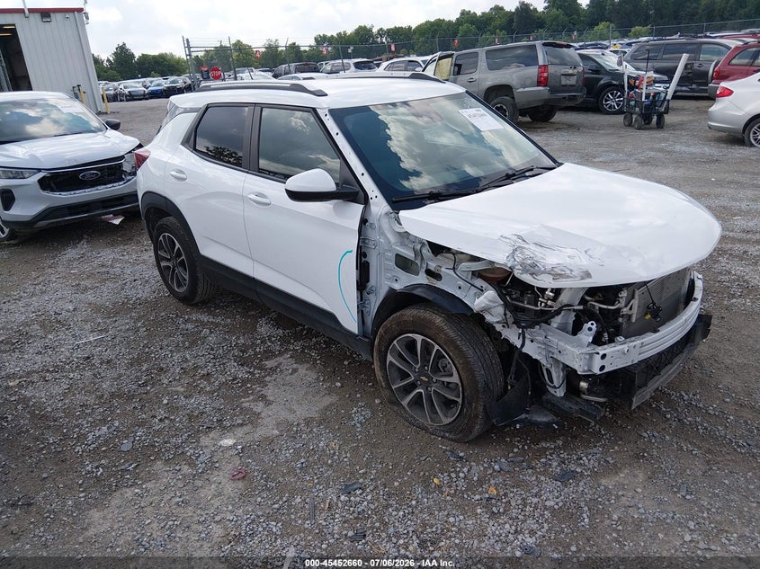 2024 Chevrolet Trailblazer VIN KL79MPSL6RB102882 IAAI salvage auction — UNKNOWN, Salvage Title, sold $4,600 on 2026-07-18 (photo 1)