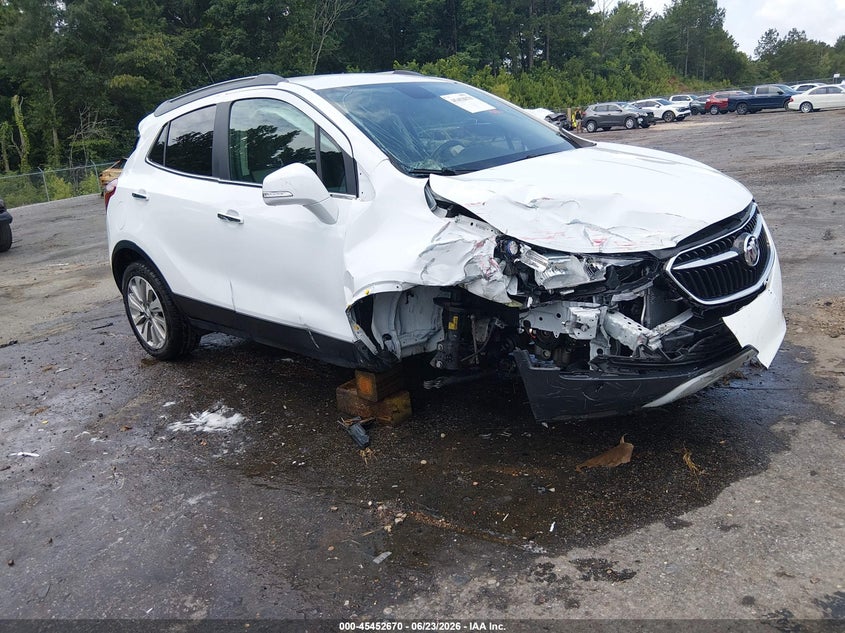 2017 Buick Encore VIN KL4CJASB2HB020372 IAAI salvage auction — RIGHT FRONT, Salvage Title, sold $950 on 2026-07-22 (photo 1)