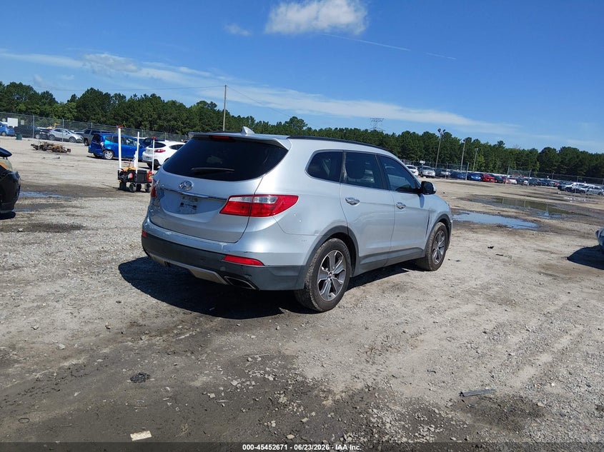 2016 Hyundai Santa fe VIN KM8SM4HF4GU149586 IAAI salvage auction — RIGHT SIDE, Rebuildable (Florida), sold $1,450 on 2026-07-24 (photo 4)