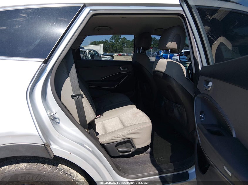 2016 Hyundai Santa fe VIN KM8SM4HF4GU149586 IAAI salvage auction — RIGHT SIDE, Rebuildable (Florida), sold $1,450 on 2026-07-24 (photo 8)