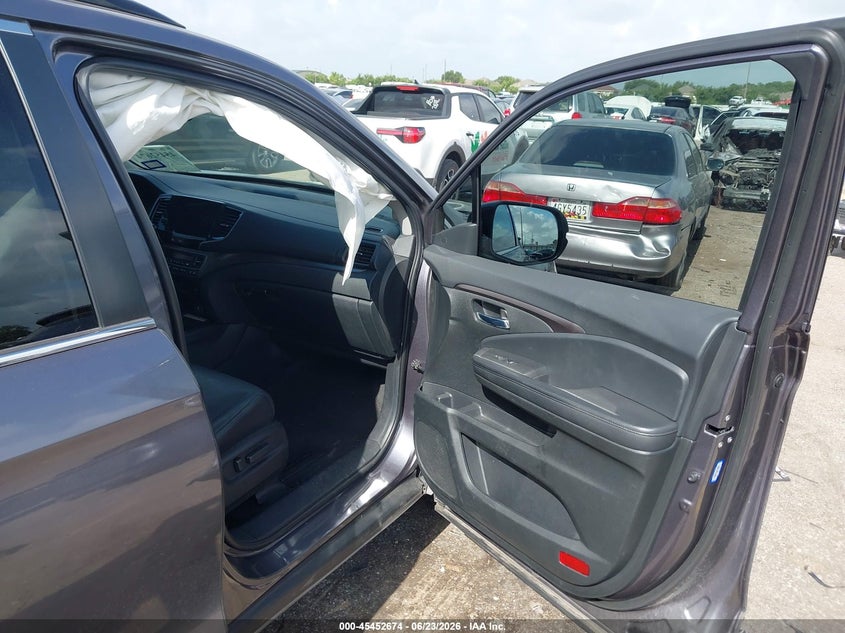 2022 Honda Pilot VIN 5FNYF5H2XNB016011 IAAI salvage auction — FRONT END, Original (Texas), sold $9,000 on 2026-07-29 (photo 5)