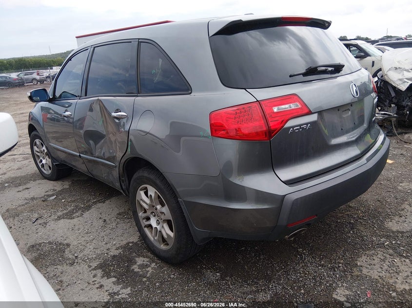 2009 Acura Mdx VIN 2HNYD28299H516482 IAAI salvage auction — SIDE, Clear (Oklahoma), sold $1,400 on 2026-07-26 (photo 3)