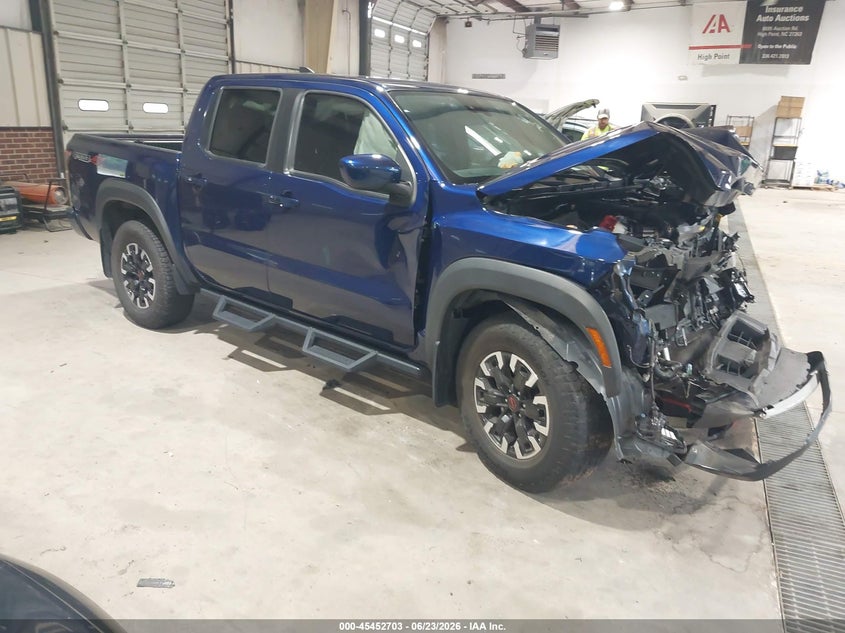 2022 Nissan Navara (frontier) VIN 1N6ED1EK6NN677278 IAAI salvage auction — FRONT END, Salvage Title, sold $5,250 on 2026-08-01 (photo 1)