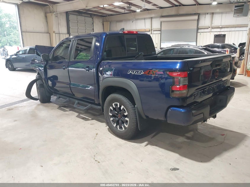 2022 Nissan Navara (frontier) VIN 1N6ED1EK6NN677278 IAAI salvage auction — FRONT END, Salvage Title, sold $5,250 on 2026-08-01 (photo 3)