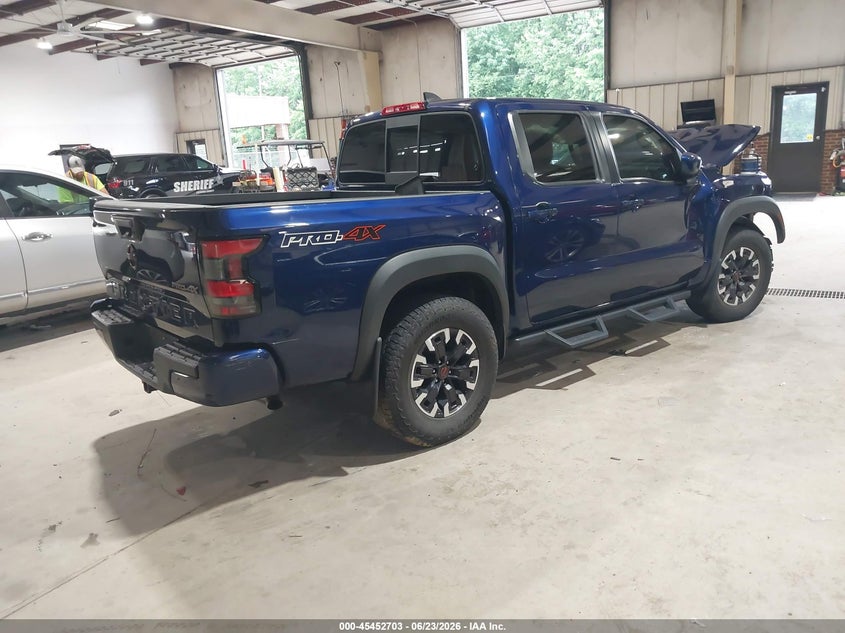 2022 Nissan Navara (frontier) VIN 1N6ED1EK6NN677278 IAAI salvage auction — FRONT END, Salvage Title, sold $5,250 on 2026-08-01 (photo 4)