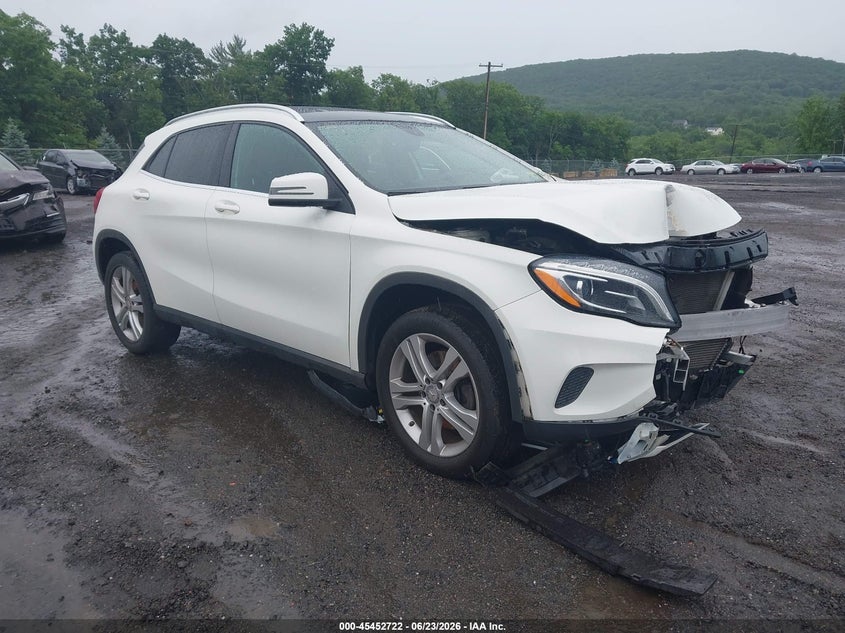 2015 Mercedes-benz Gla-klasse VIN WDCTG4GB2FJ118605 IAAI salvage auction — FRONT END, Salvage (Idaho), sold $2,250 on 2026-07-16 (photo 1)