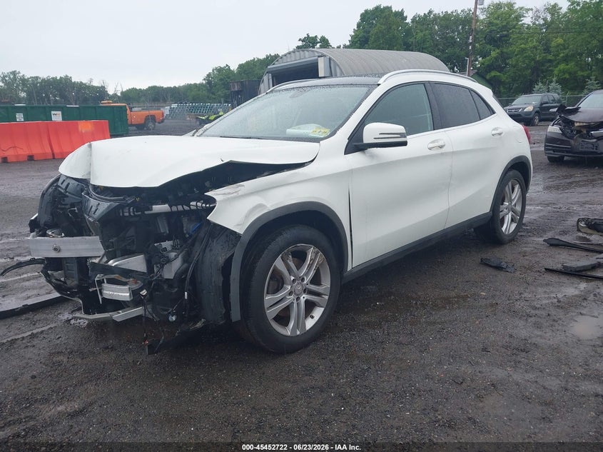 2015 Mercedes-benz Gla-klasse VIN WDCTG4GB2FJ118605 IAAI salvage auction — FRONT END, Salvage (Idaho), sold $2,250 on 2026-07-16 (photo 2)