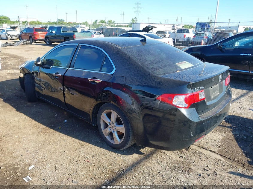 2010 Acura Tsx VIN JH4CU2F67AC002805 IAAI salvage auction — FRONT & REAR, Salvage (Ohio), sold $750 on 2026-07-23 (photo 3)
