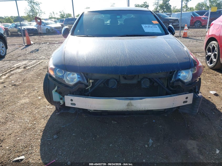 2010 Acura Tsx VIN JH4CU2F67AC002805 IAAI salvage auction — FRONT & REAR, Salvage (Ohio), sold $750 on 2026-07-23 (photo 6)