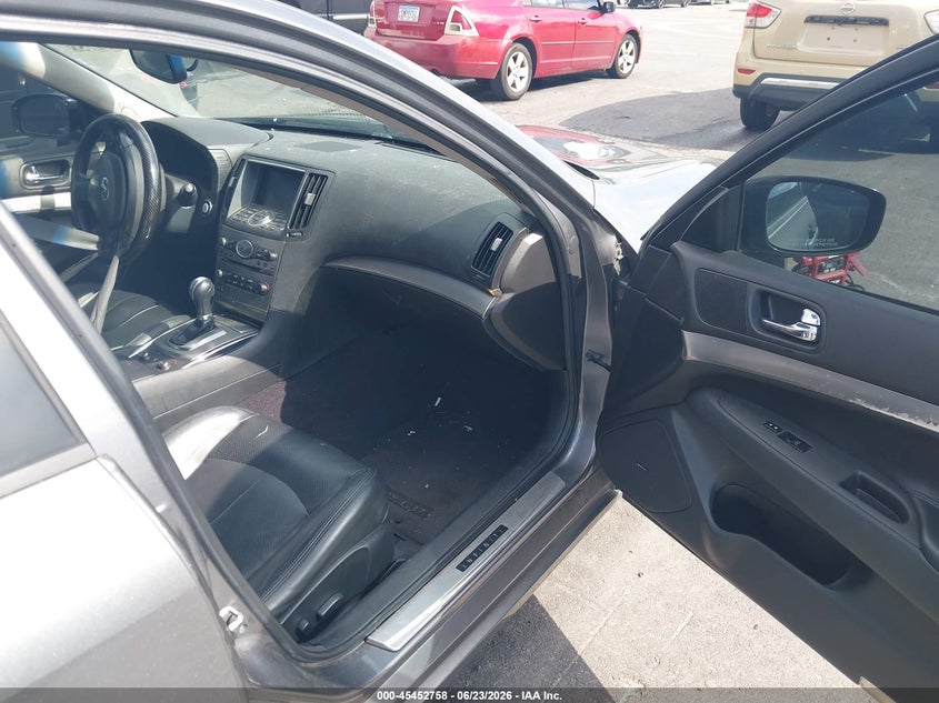 2012 Infiniti G37 VIN JN1CV6AP2CM626260 IAAI salvage auction — NORMAL WEAR, Repossession Paperwork (Georgia), sold $125 on 2026-07-29 (photo 5)