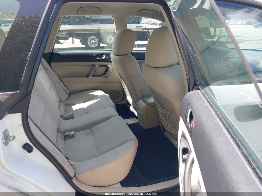 2009 Subaru Outback VIN 4S4BP61C097311296 IAAI salvage auction — NORMAL WEAR, Clear (Michigan), sold $475 on 2026-07-06 (photo 8)