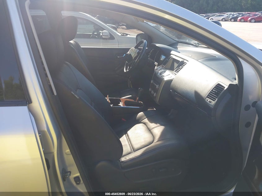 2013 Nissan Murano VIN JN8AZ1MW0DW323034 IAAI salvage auction — FRONT END, Salvage (Kansas), sold $550 on 2026-07-29 (photo 5)