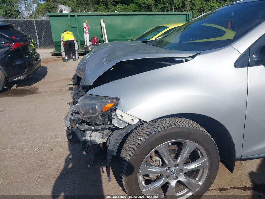 2013 Nissan Murano VIN JN8AZ1MW0DW323034 IAAI salvage auction — FRONT END, Salvage (Kansas), sold $550 on 2026-07-29 (photo 6)