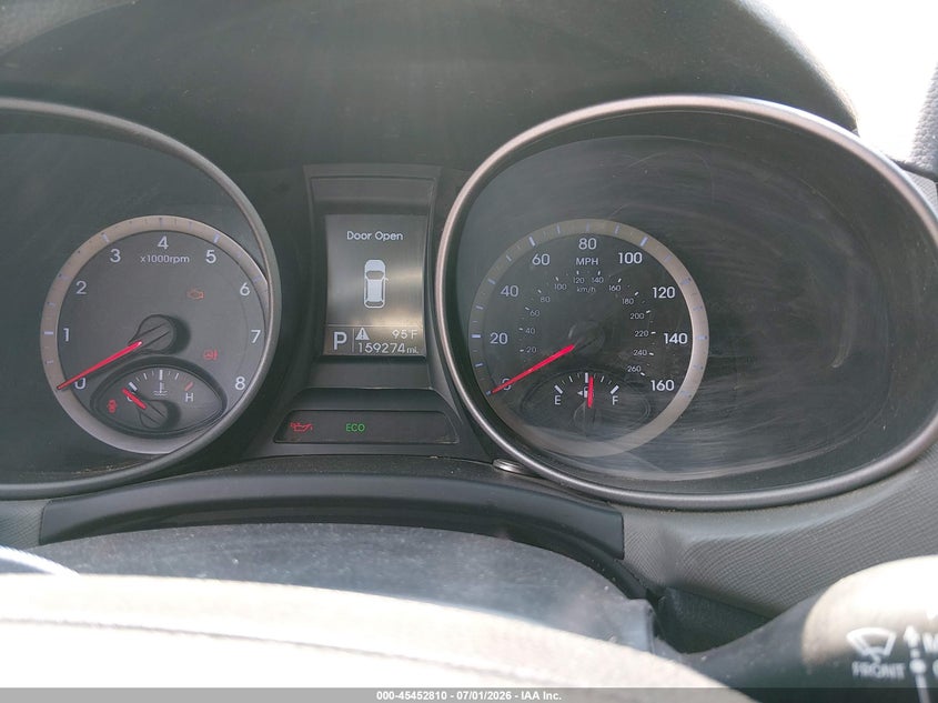 2014 Hyundai VIN 5XYZT3LB4EG159392 IAAI salvage auction — NORMAL WEAR, Salvage Title, sold $1,300 on 2026-07-29 (photo 7)