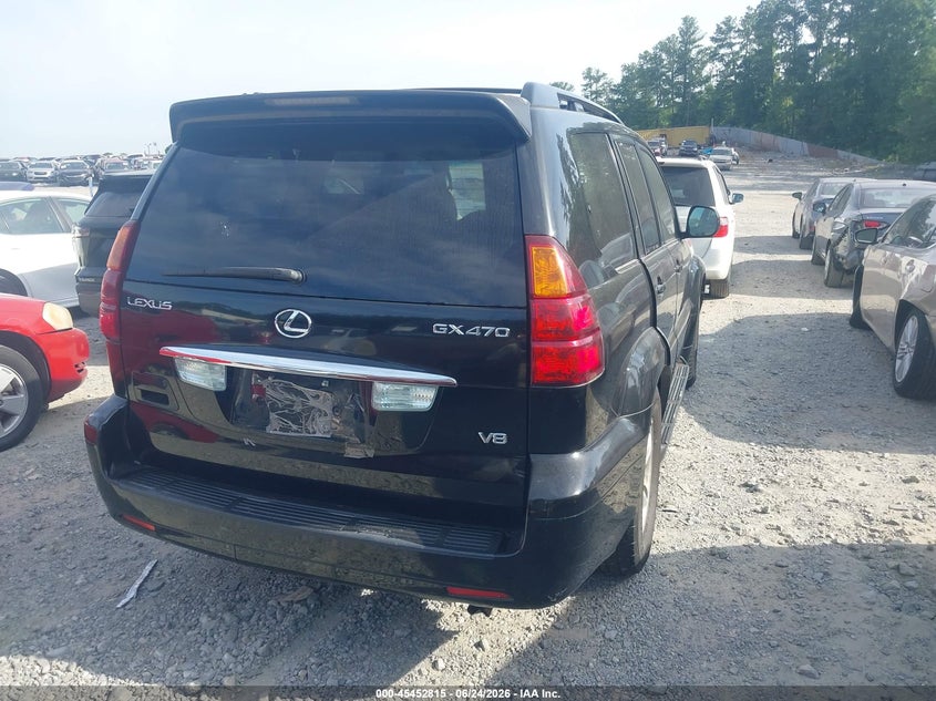 2003 Lexus Gx 470 VIN JTJBT20XX30012358 IAAI salvage auction — NORMAL WEAR, Clear (Georgia), sold $2,400 on 2026-07-07 (photo 4)