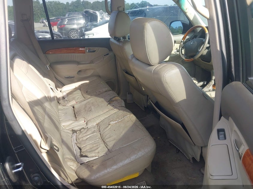 2003 Lexus Gx 470 VIN JTJBT20XX30012358 IAAI salvage auction — NORMAL WEAR, Clear (Georgia), sold $2,400 on 2026-07-07 (photo 8)