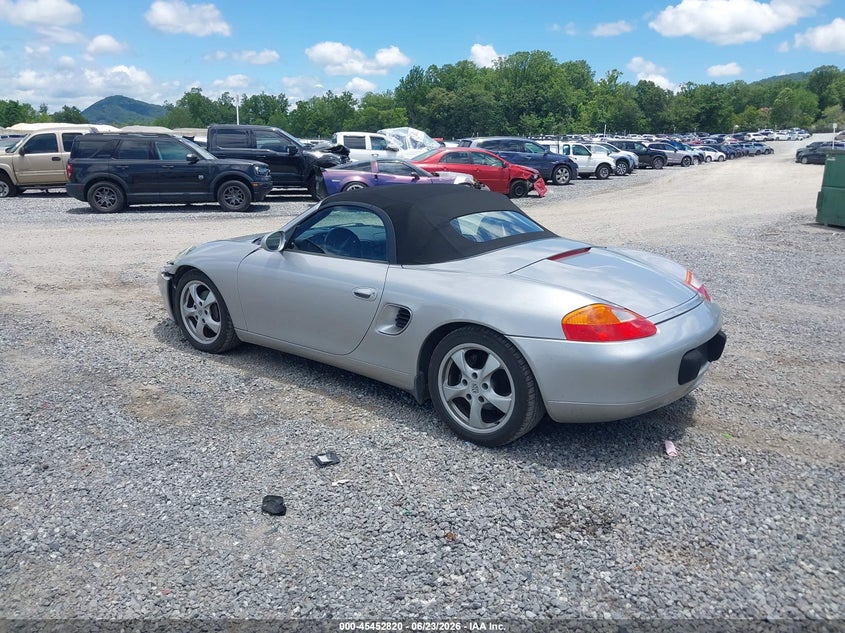 2002 Porsche Boxster VIN WP0CA29872U621732 IAAI salvage auction — FRONT END, Salvage (North Carolina), sold $2,600 on 2026-07-22 (photo 3)