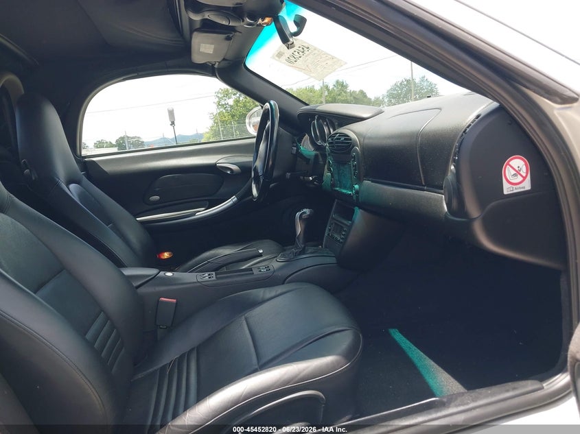 2002 Porsche Boxster VIN WP0CA29872U621732 IAAI salvage auction — FRONT END, Salvage (North Carolina), sold $2,600 on 2026-07-22 (photo 5)