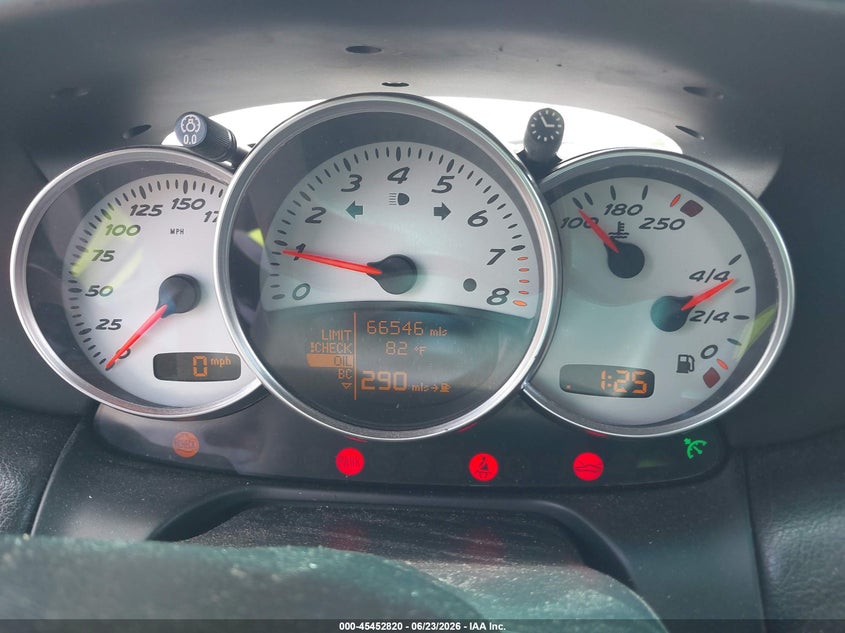 2002 Porsche Boxster VIN WP0CA29872U621732 IAAI salvage auction — FRONT END, Salvage (North Carolina), sold $2,600 on 2026-07-22 (photo 7)