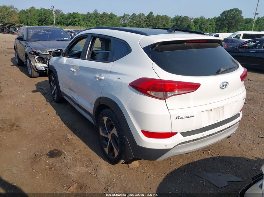2017 Hyundai Tucson VIN KM8J3CA2XHU568074 IAAI salvage auction — FRONT END, Mv-907A (New York), sold $5,125 on 2026-07-07 (photo 3)