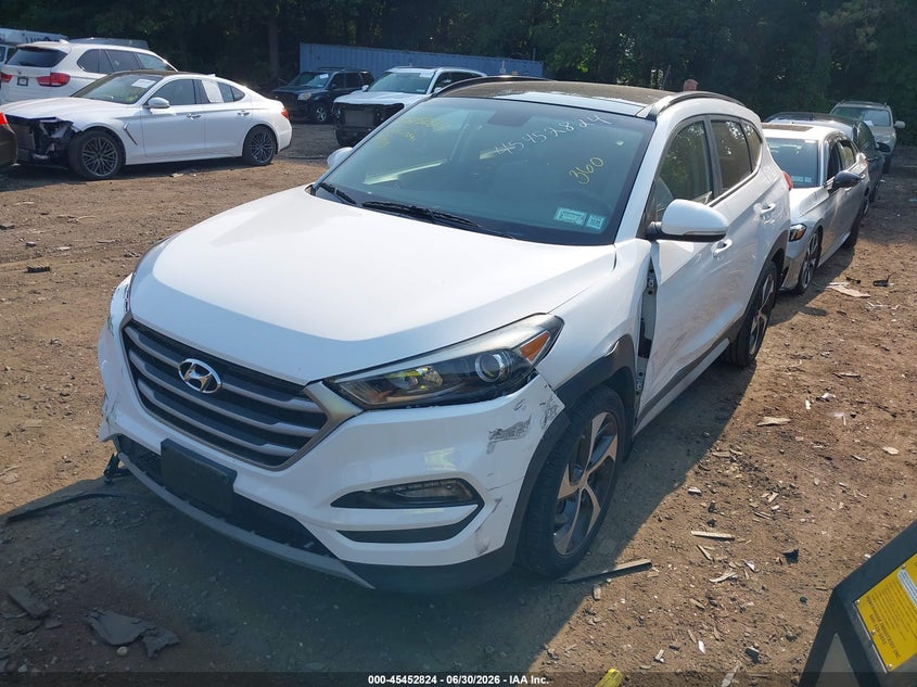 2017 Hyundai Tucson VIN KM8J3CA2XHU568074 IAAI salvage auction — FRONT END, Mv-907A (New York), sold $5,125 on 2026-07-07 (photo 6)