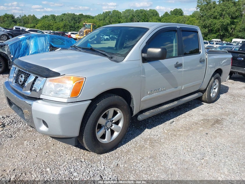 2015 Nissan TITAN VIN 1N6AA0EK0FN500471 IAAI salvage auction — REAR END, Salvage (Tennessee), sold $1,525 on 2026-07-09 (photo 2)