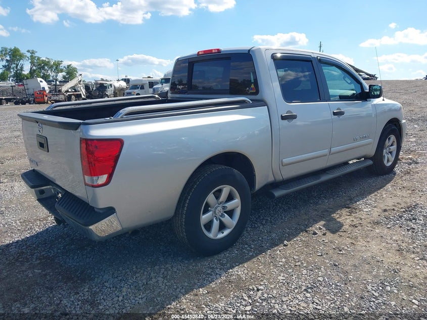 2015 Nissan TITAN VIN 1N6AA0EK0FN500471 IAAI salvage auction — REAR END, Salvage (Tennessee), sold $1,525 on 2026-07-09 (photo 4)
