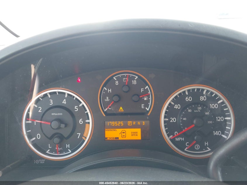 2015 Nissan TITAN VIN 1N6AA0EK0FN500471 IAAI salvage auction — REAR END, Salvage (Tennessee), sold $1,525 on 2026-07-09 (photo 7)