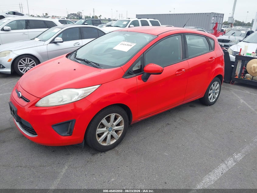 2012 Ford Fiesta VIN 3FADP4EJ1CM115428 IAAI salvage auction — NORMAL WEAR, Clear - Dealer Only (California), sold $725 on 2026-07-09 (photo 2)