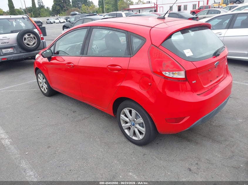 2012 Ford Fiesta VIN 3FADP4EJ1CM115428 IAAI salvage auction — NORMAL WEAR, Clear - Dealer Only (California), sold $725 on 2026-07-09 (photo 3)
