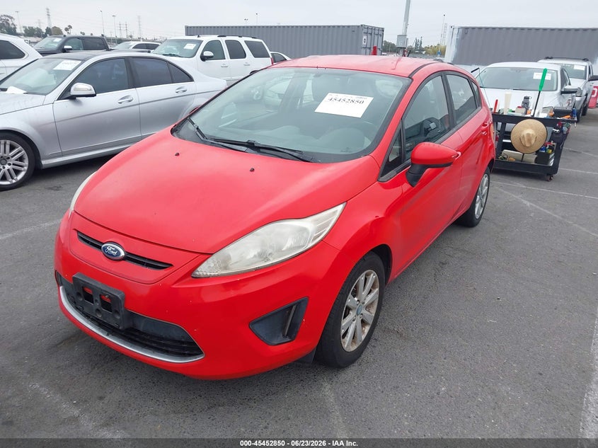 2012 Ford Fiesta VIN 3FADP4EJ1CM115428 IAAI salvage auction — NORMAL WEAR, Clear - Dealer Only (California), sold $725 on 2026-07-09 (photo 6)