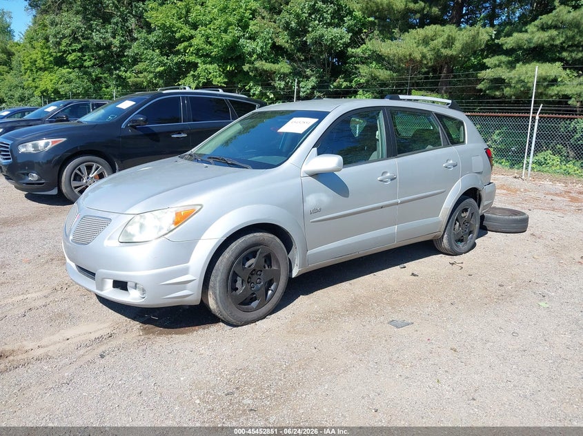 2005 Pontiac Vibe VIN 5Y2SL63805Z427248 IAAI salvage auction — NORMAL WEAR, Original (Ohio), sold $275 on 2026-07-20 (photo 2)