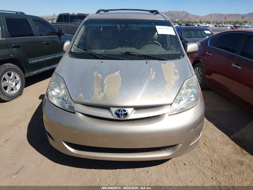 2008 Toyota Sienna VIN 5TDZK22C48S133471 IAAI salvage auction — NORMAL WEAR, Clear-Dealer Only (Arizona), sold $600 on 2026-07-28 (photo 6)